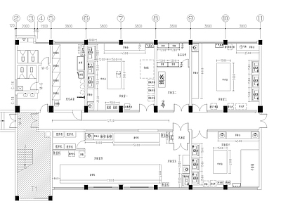 现代实验室 物理实验 施工图