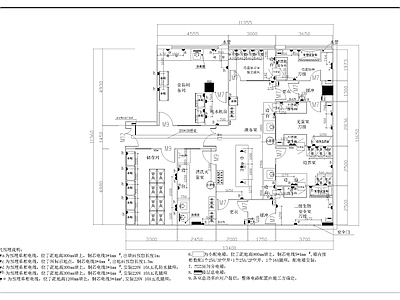 现代实验室 现代检测实验室施 施工图