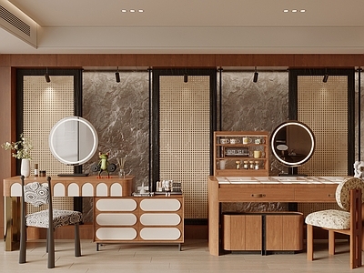 中古风梳妆台 中古风梳妆台 化妆桌