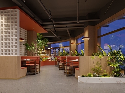 新中式火锅店