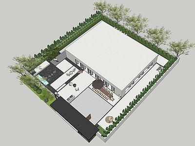新中式屋顶花园
