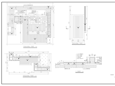 现代其他景观 宅间场地 居住区景观 施工图