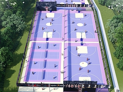 现代运动风体育建筑