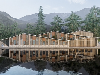 现代地域主义展览馆建筑 美术馆建筑 展馆建筑 文化建筑 公共建筑