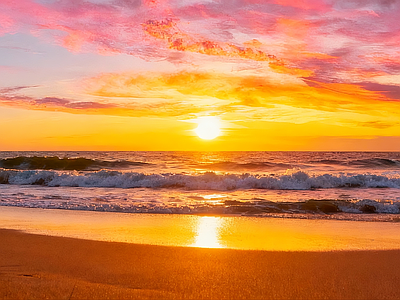 现代天空HDR 海边HDR 黄昏HDR