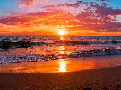 现代天空HDR 傍晚天空HDR 黄昏HDR