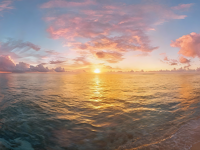 现代天空HDR 傍晚天空HDR 黄昏HDR
