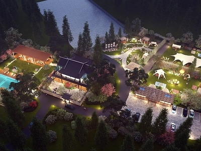 新中式民宿建筑