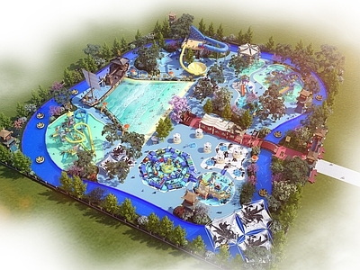 新中式儿童游乐空间