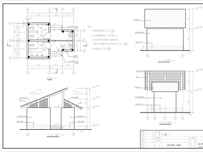 现代新中式公共卫生间 现代公共卫生间 公厕建筑水电 施工图