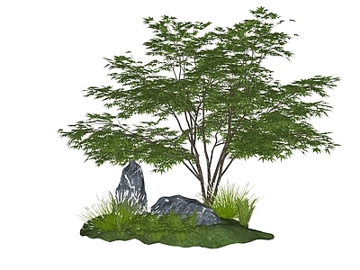 新中式景观庭院小品