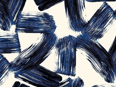 现代轻奢其他挂画 蓝色现代艺术画