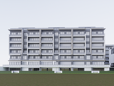 现代主义多层住宅 公建化住宅