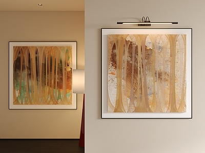 奶油风挂画 意式轻奢挂画 肌理画 酒店装饰画 样板房挂画 客厅装饰画