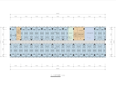 现代学校建筑 宿舍楼 学生宿舍 公寓 大学宿舍 学生宿舍平面图 施工图