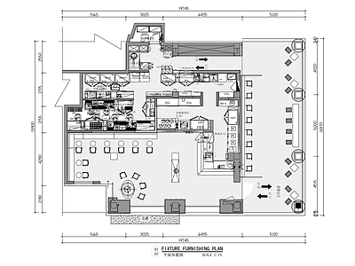 现代西餐厅 山池轻食店 GAGA街区店 花园餐厅 户外餐厅 主题餐厅 施工图