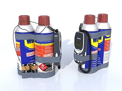 朋克风军事器材 武器弹药 土制武器