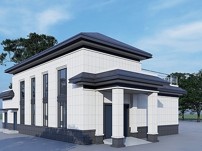 新中式小公建 管理用房 服务用房 水泵房