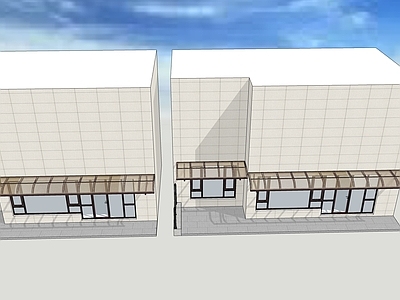 现代简约雨棚 铝合金雨棚