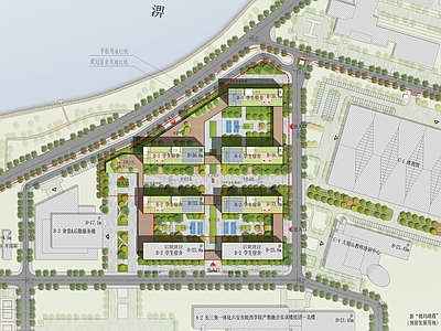 现代学校建筑 宿舍楼 学生宿舍 学生公寓 宿舍楼总图 宿舍 施工图