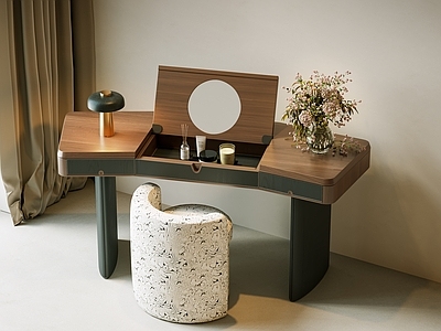 现代简约梳妆台