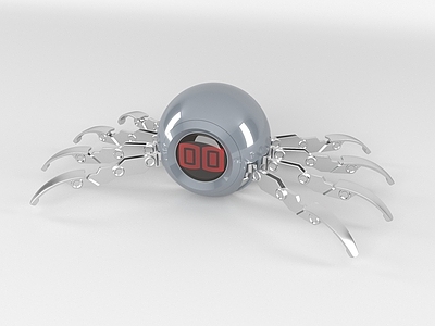 赛博朋克军事器材 蜘蛛机器人 仿生机器人