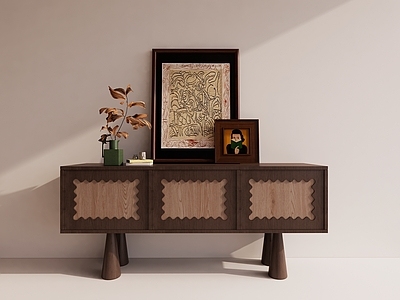 中古风玄关柜 中古玄关柜 中古端景柜 中古边柜 中古餐边柜