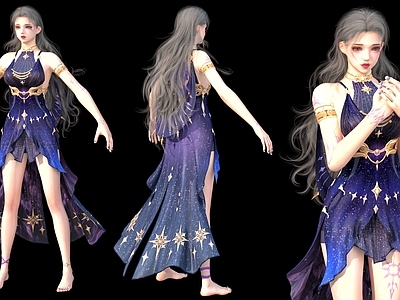 星象幻想风虚拟人物