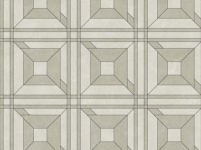 现代其它石材 古币拼 浅灰西澳云贝