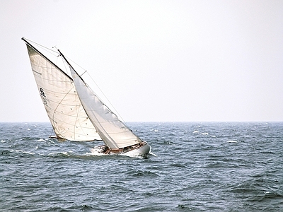 现代其他挂画 帆船 油画 字画 水墨画
