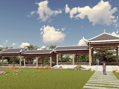 新中式其他景观小建筑