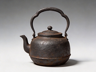中古风茶具 铁壶 茶壶 茶具 旧物 老物件