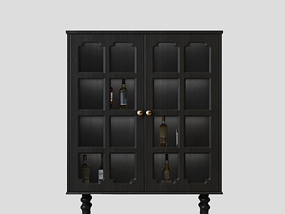 中古风酒柜