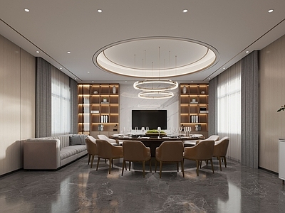 现代简约包厢 中餐厅b 包房