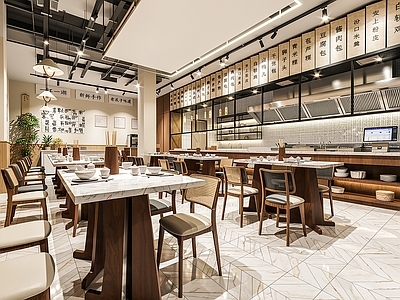 新中式中餐厅 餐厅 中式餐厅 小酒馆 早餐店 快餐店