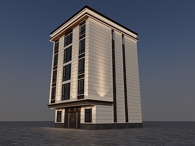 新中式办公楼 建筑外观 新中式独栋别墅 新中式自建房外观