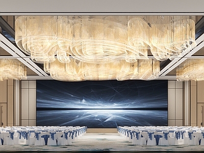 现代简约宴会厅 现代宴会厅