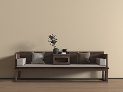 新中式罗汉床 新中式罗汉床