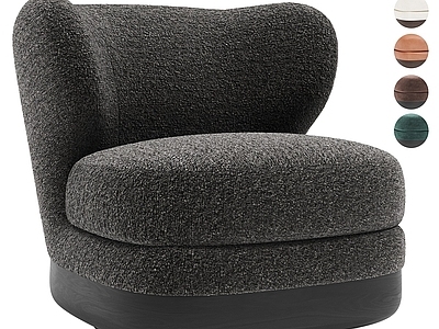 现代简约单人沙发 minotti poliform 单人沙发 扶手椅 休闲沙发