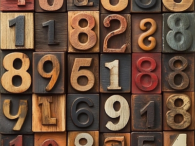 现代其他外立面 数字装饰墙面纹理
