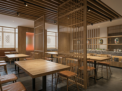 日式中餐厅 中式快餐厅