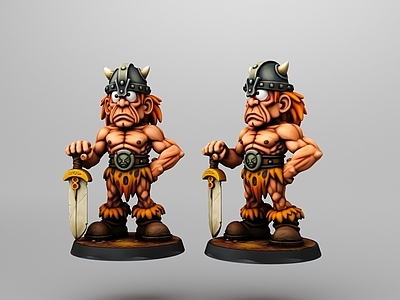 卡通复古虚拟人物