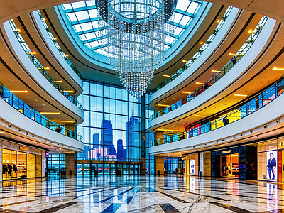 现代室内HDR 现代化商场HDR 商场HDR