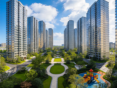 现代小区HDR 住宅小区HDR