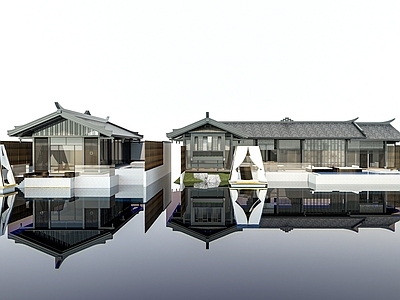新中式民宿建筑