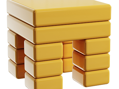 极简主义沙发凳