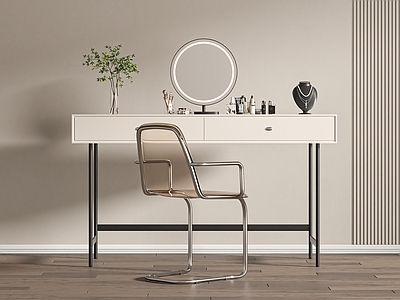 现代简约梳妆台