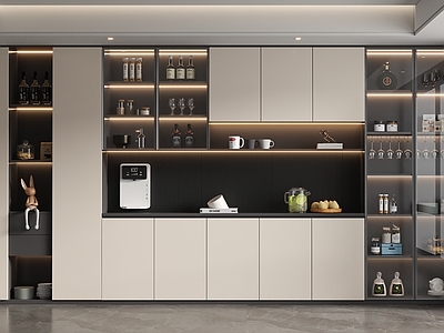 现代简约酒柜