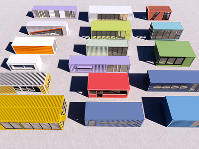 现代主义集装箱