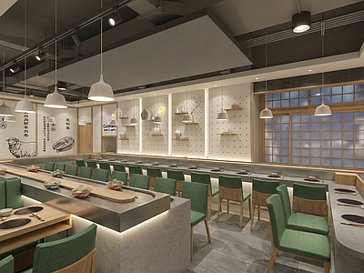 日式火锅店 苏小北 旋转小火锅